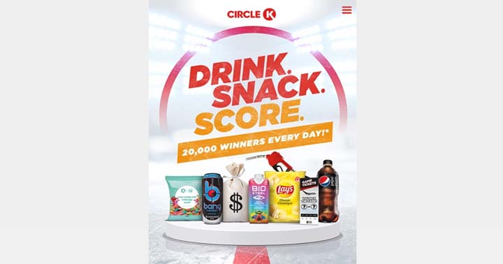 Circle K Drink Snack Score Contest