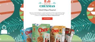 John & Chrissy's 12 Days of Chexmas Sweepstakes