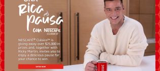 NESCAFÉ - Una Rica Pausa con NESCAFÉ Clásico Sweepstakes