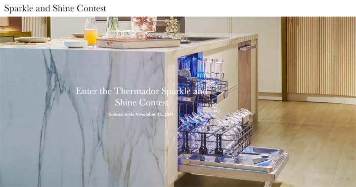 Thermador Sparkle and Shine Contest