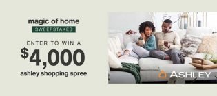 Ashley Homestore Magic of Home Sweepstakes