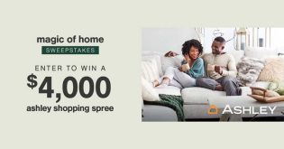 Ashley Homestore Magic of Home Sweepstakes