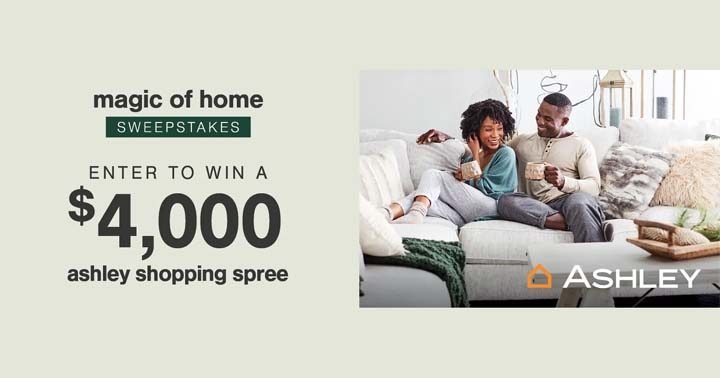 Ashley Homestore Magic of Home Sweepstakes