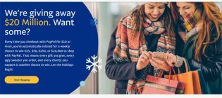 PayPal Holiday Giveaway