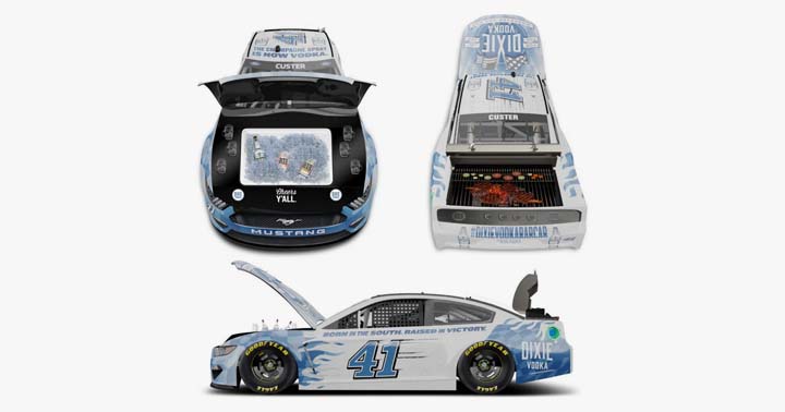 Stewart-Haas Dixie Vodka Bar Car Sweepstakes