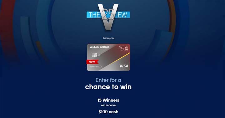 ABC View and Wells Fargo Giveaway