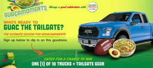 Avocados From Mexico Guac the Tailgate Sweepstakes