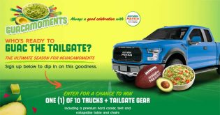 Avocados From Mexico Guac the Tailgate Sweepstakes