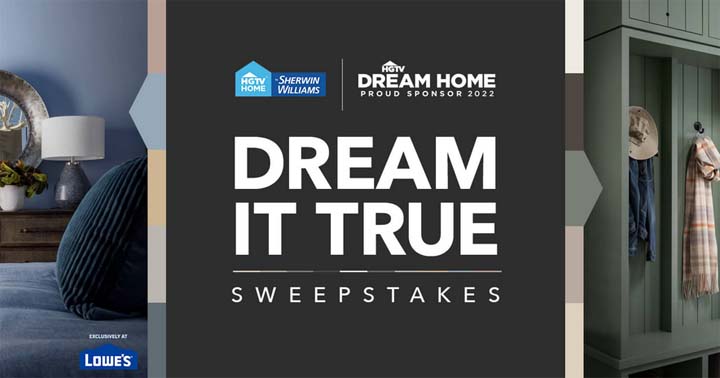 HGTV Dream It True Sweepstakes