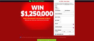 PCH.com Win a $1,250,000.00 prize from Giveaway No. 15000