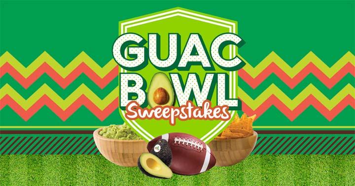 The Avocados From Mexico Guac Bowl Sweepstakes