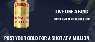 Budweiser Live Like a King Sweepstakes