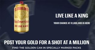 Budweiser Live Like a King Sweepstakes