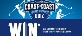 Aquarise Coast to Coast Sports Getaway Contest