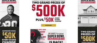 Rocket Mortgage Super Bowl Squares Sweepstakes