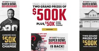 Rocket Mortgage Super Bowl Squares Sweepstakes