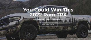 Sportsman's Warehouse Truck Sweepstakes Giveaway