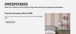 Country Living Find the Horseshoe Sweepstakes