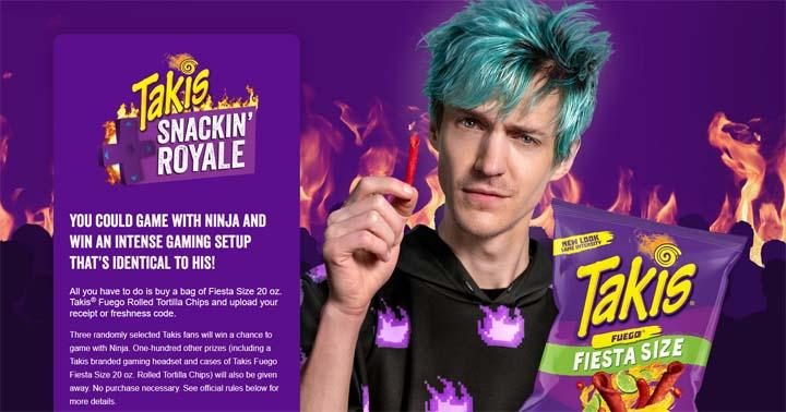 Takis Snackin’ Royale Sweepstakes