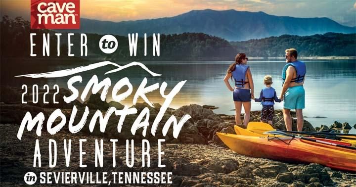 Caveman Foods Adventure in the Smokies Sweepstakes