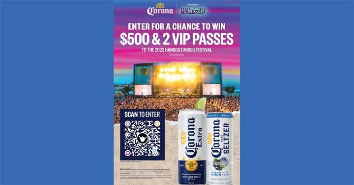 Corona Hangout Music Festival Sweepstakes