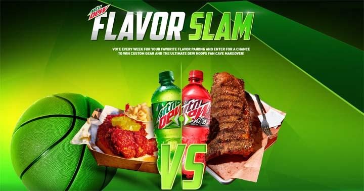 MTN DEW Flavor Slam Promotion