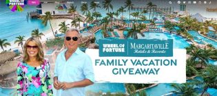 Wheel of Fortune Margaritaville Family Vacation Giveaway