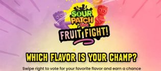 Sour Patch Kids Fruit Fight Sweepstakes
