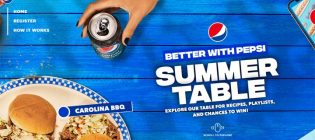 Better With Pepsi Summer Table Promotion Sweepstakes