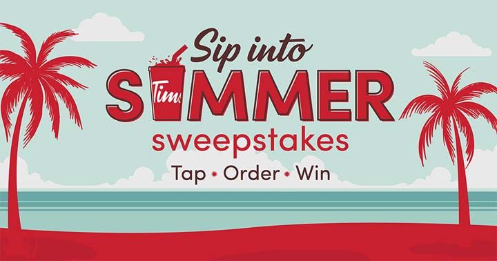 Tim Hortons Sip Into Summer Sweepstakes