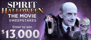 $13,000 Spirit Halloween the Movie Sweepstakes