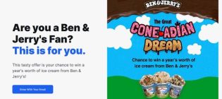 Ben & Jerry’s The Great Coneadian Dream Contest