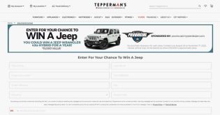 Tepperman’s Win a Jeep Contest