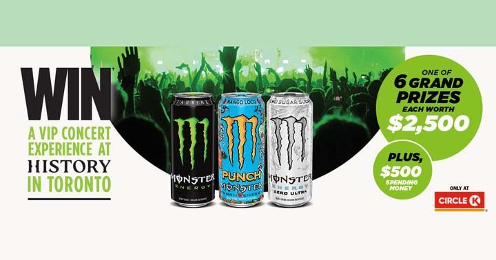 Circle K & Monster Energy Music Experience Contest