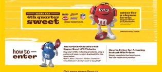 Mars Wrigley 4th Quarter Contest
