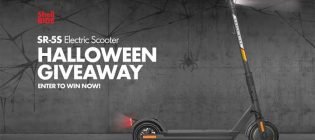 Shell RIDE SR-5S Electric Scooter Halloween Giveaway