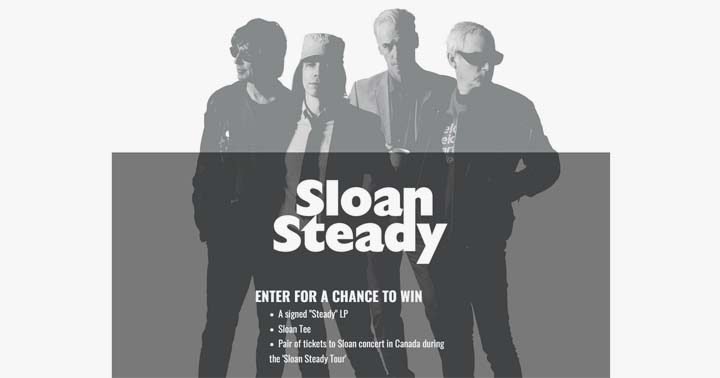 uDiscoverMusic Sloan Gift Pack Contest
