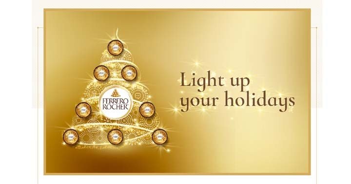 Ferrero Rocher Light Up Your Holidays Contest