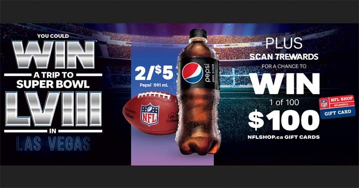 Pepsi and 7-Eleven Super Bowl Contest