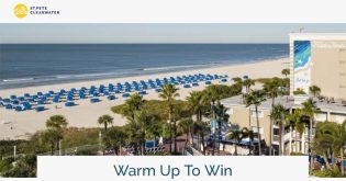 St. Pete Clearwater Warm Up to Win Sweepstakes