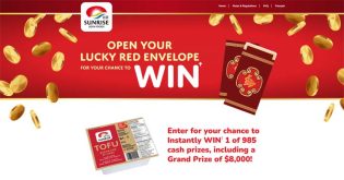 Sunrise Soya Foods Lunar New Year Contest