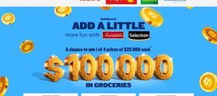 Metro & Food Basics Add a little more fun with Irresistibles and Selection Contest