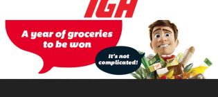 One year of free groceries at IGA Contest