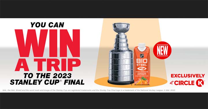 Circle K BioSteel Stanley Cup Final Experience Contest