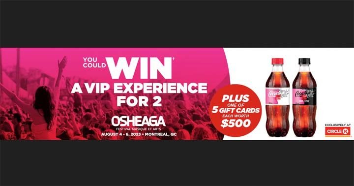 Circle K Coca-Cola VIP Festival Experience Promotion