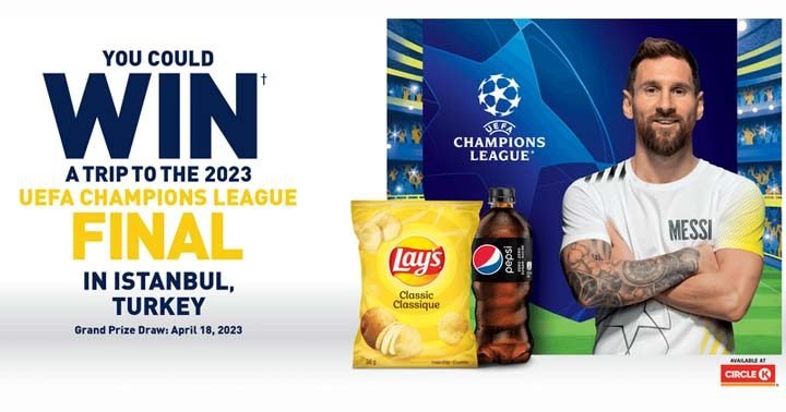 Circle K Pepsi and Lay’s UEFA Champions League Contest