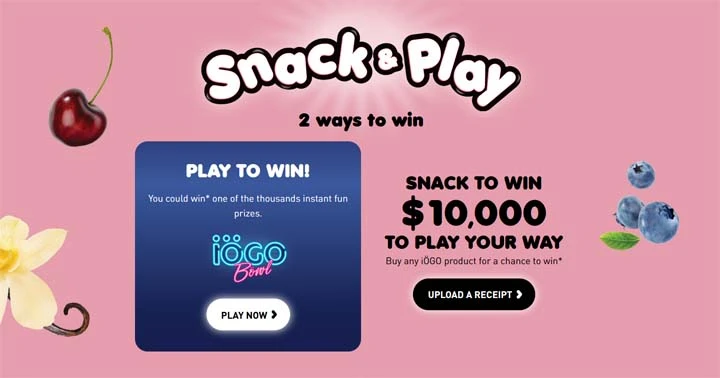 iÖGO Snack & Play Contest