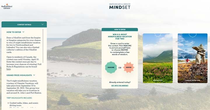 Newfoundland and Labrador MindSet Contest