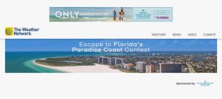 Weather Network Escape to Florida’s Paradise Coast Contest