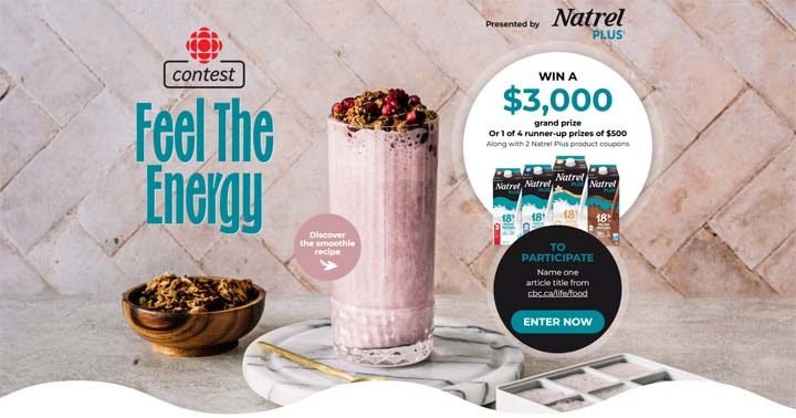CBC Natrel Feel The Energy Contest